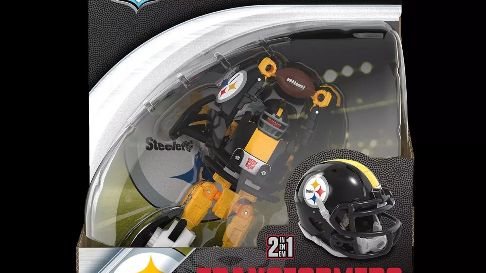 Transformers x Pittsburgh Steelers Autobot Steelsmash Has Arrived